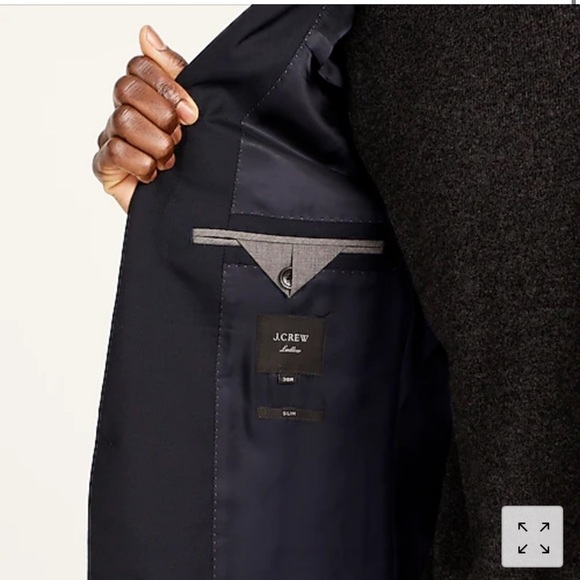 J Crew Ludlow Slim-fit suit jacket 28130 - Picture 6 of 8